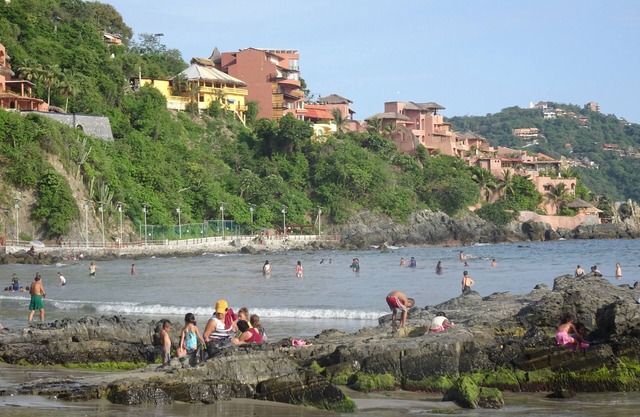 Apartment mit zwei Schlafzimmern am Strand, Zihuatanejo, Mexiko