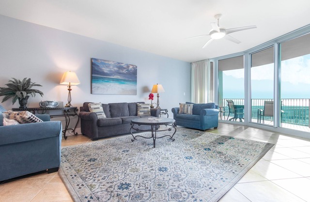 Two Bedroom Condo with Gulf and Bay Views! Complimentary Boat Slip!