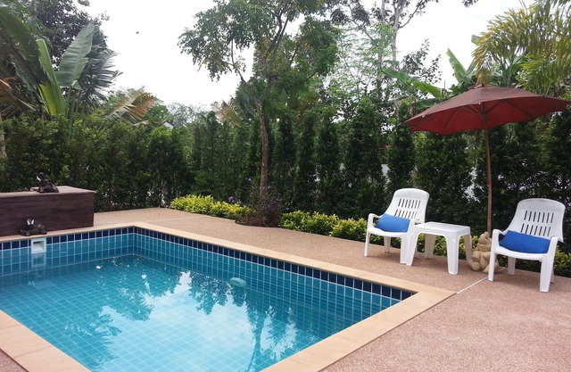 Mit zwei Schlafzimmern und eigenem Pool Villa