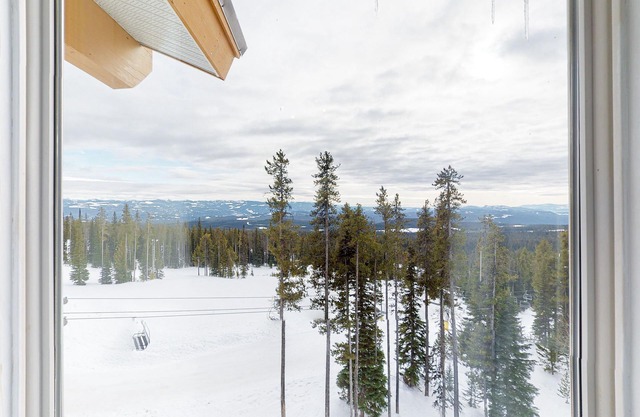 Two-condo oasis with ski-in/ski-out access, mountain views, hot tub