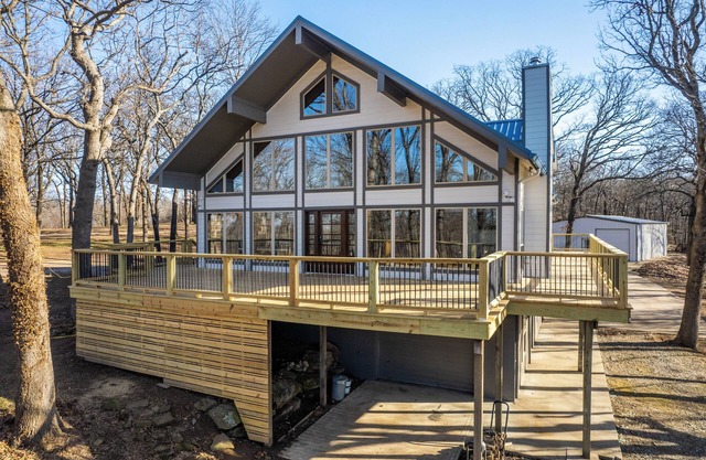 Two Homes on 160 Acres | Stocked Lakes | Firepit | Trails | 30 Minutes to Tulsa