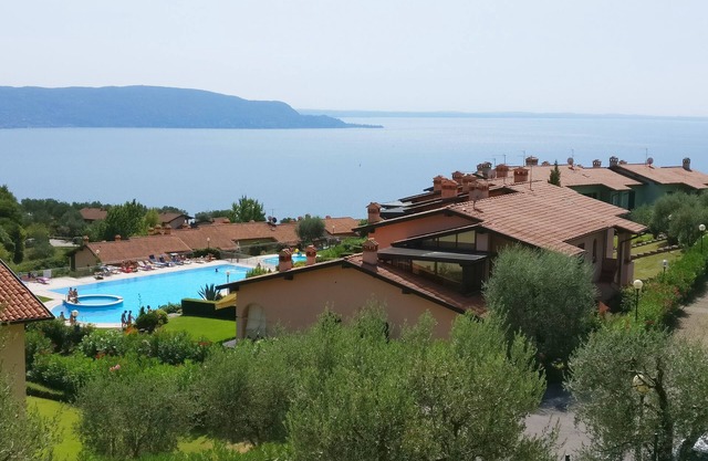 Zweizimmerwohnung mit fantastischem Blick auf Gaino am Gardasee