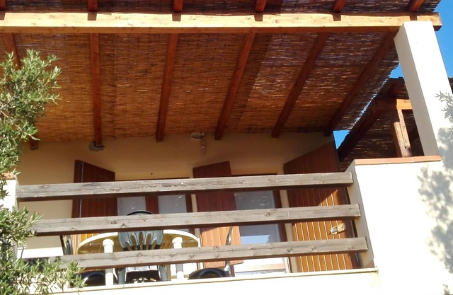Two-room apartment 4 seats with furnished veranda and sea view