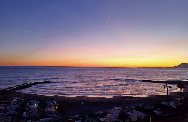 Two-room apartment on the beach top floor view of some of the most beautiful sunsets in the world