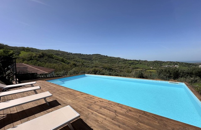 Il Poggio del Cilento Wohnung mit Pool