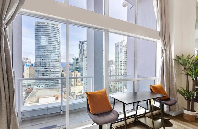 Two-Story Loft with a High-rises view and Rooftop Deck