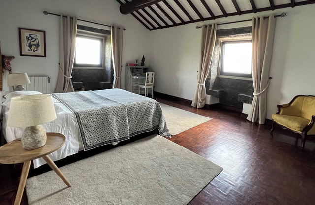 Typischer Haus Architektur Urlaub, Komfort und Ruhe
