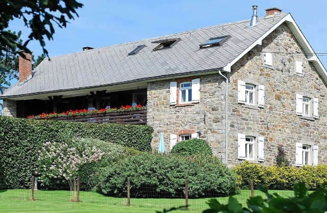 Typische Ardennen Bauernhaus
