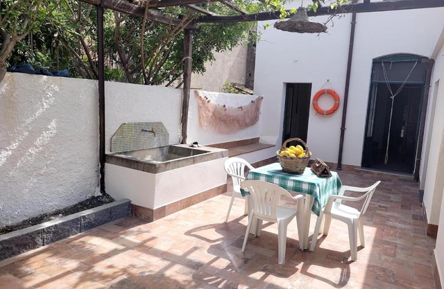 Typical house in a Sicilian village