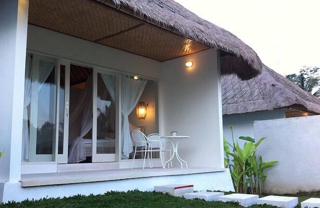 Ubud Private Pool Villa Rice Feld Blick