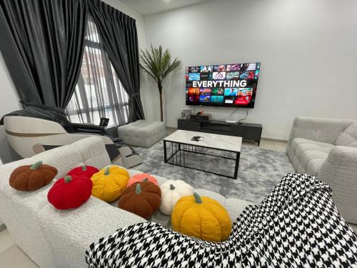 Ujong Pasir 4BR Moden House