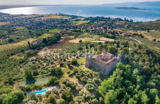 Umbrien - Sant'Arcangelos Abtei am Trasimenischen See