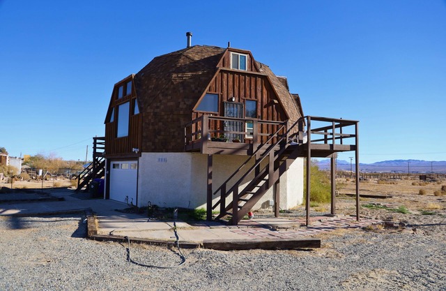 Unique Dome Home in Barstow w/ Game Room & Private Spa!