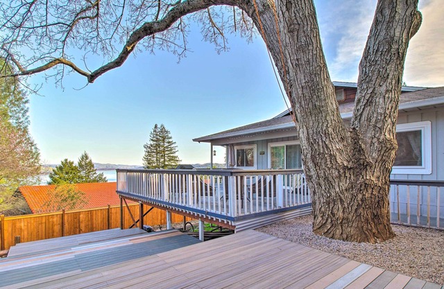 NEW! Unique Home w/ Deck, Grill, Lake & Mtn Views!