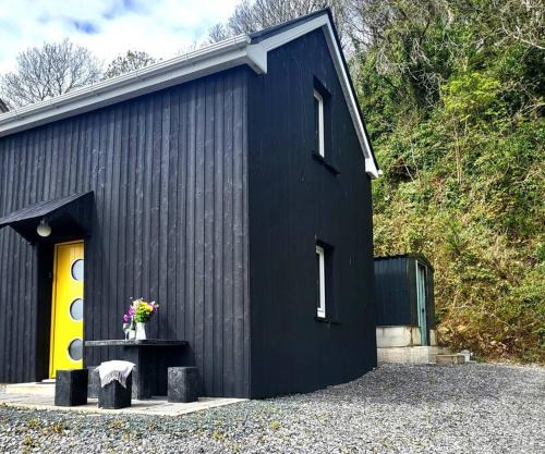 Unique restored barn with stove