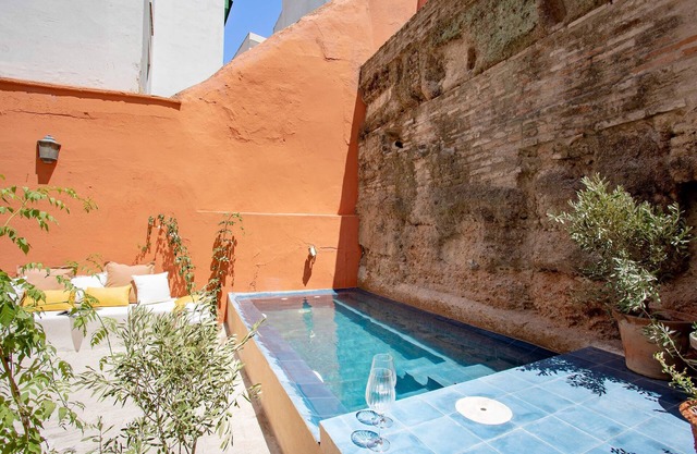 Unique Sevillian House with Pool. Casa Tintes
