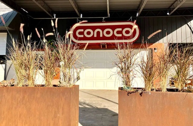 Unique stay in a vintage gas station