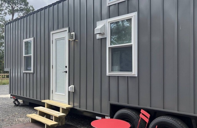 Unique tiny home experience in a one of a kind tiny home park