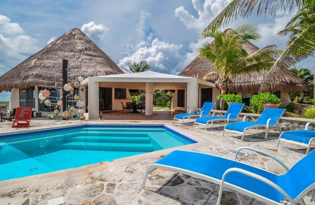 Einzigartig gestaltete Oceanfront Villa
