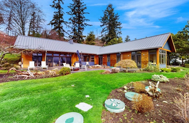 Unparalleled waterfront luxury with breathtaking island views