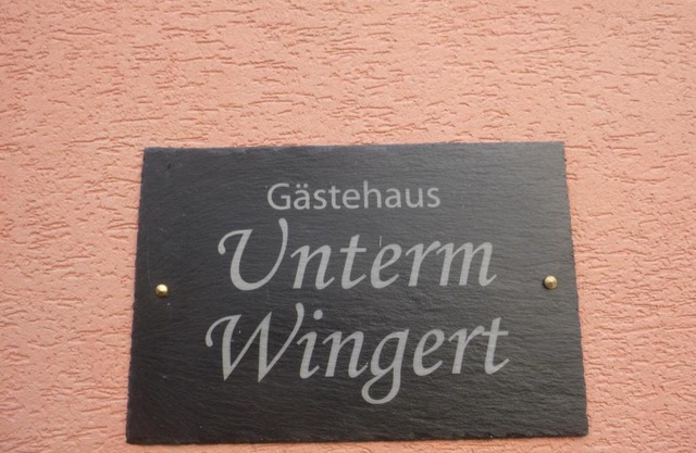 Unterm Wingert