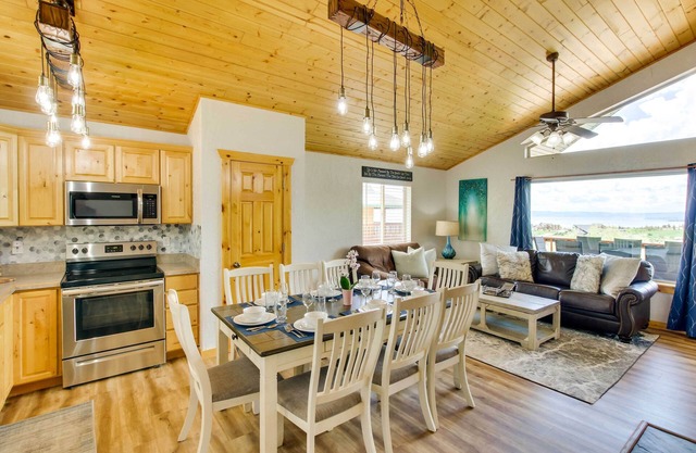 Updated Cabin w/ Views ~ 1 Mi to Bear Lake!