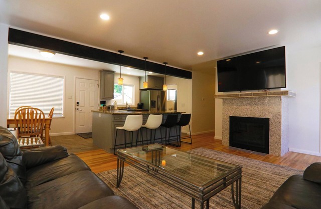 Updated open floor plan home with 3 bedrooms for fantastic outdoors experience.