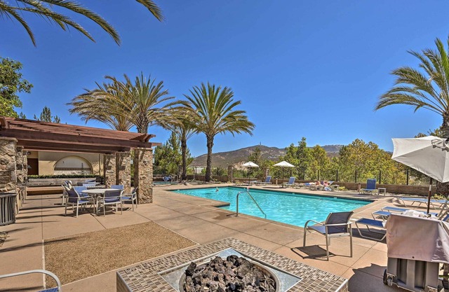 Updated San Diego Getaway w/ Mtn & Pool View