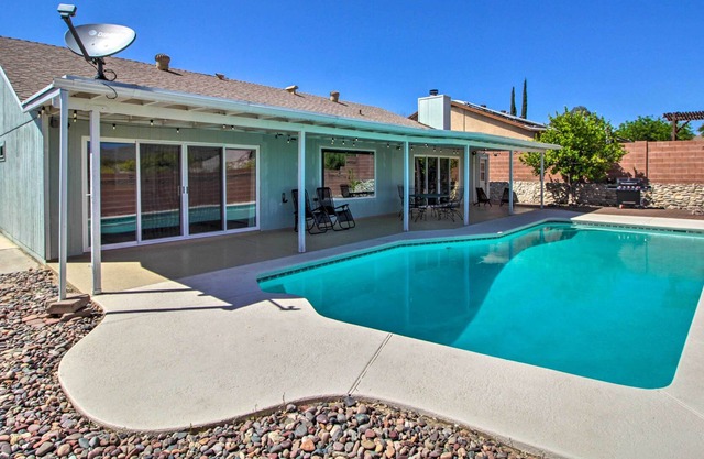 NEW! Updated Tucson Home w/ Pool, Grill, Mtn Views
