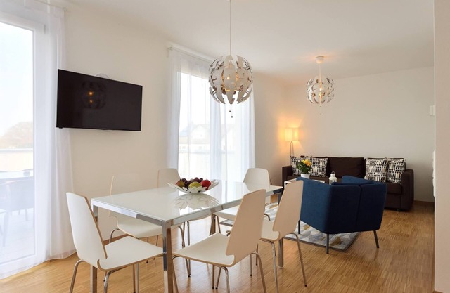 Ferienwohnung F4 mit großer Terrasse, 76qm, 2 Schlafzimmer, max. 4 Personen