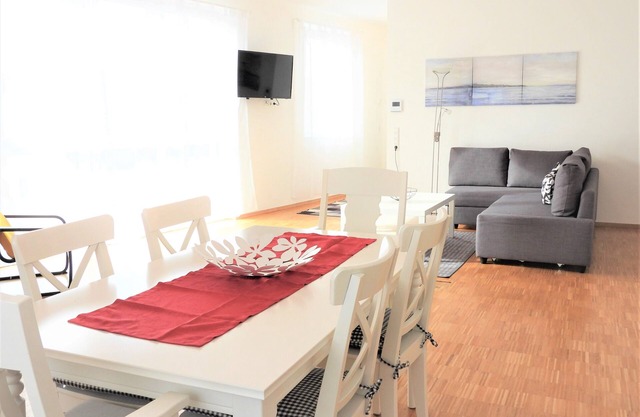 Ferienwohnung L6 - Deluxe mit Dachterrasse, 90 qm, 2 Schlafzimmer, max. 6 Personen