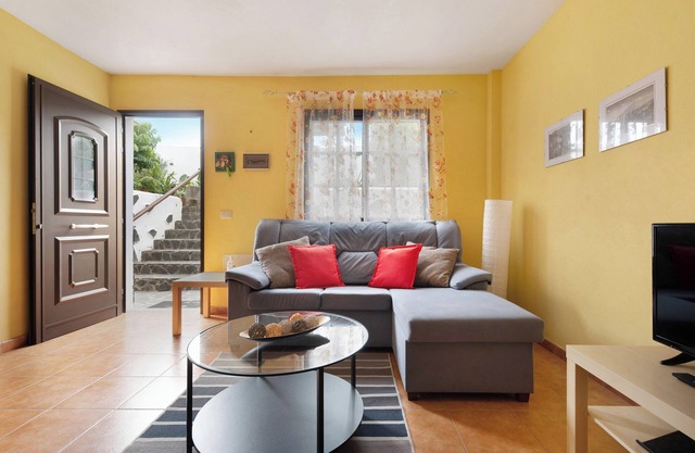Ferienwohnung "Las Viñas 1" in Strandnähe mit Bergblick und WLAN