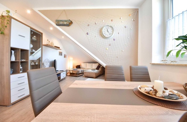 Ferienwohnung Achterwasser - mit Terrasse und Grillmöglichkeit