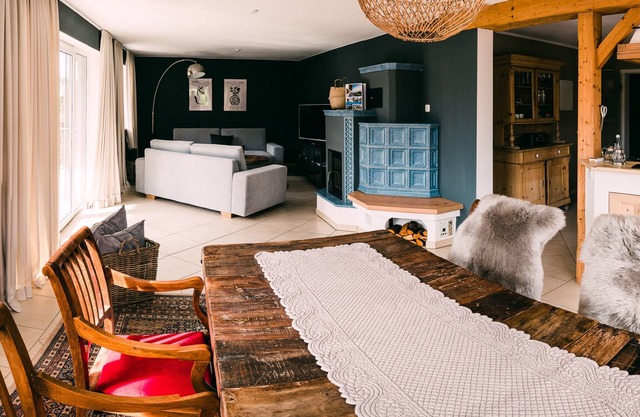 Ferienwohnung Auszeit, 1-4 Pers., 2 Schlafzimmer, 98qm, Balkon, 1.OG