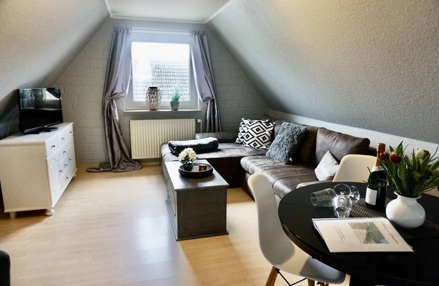 Ferienwohnung Deichblick mit Terrasse und Parkplatz im Zentrum von Dagebüll