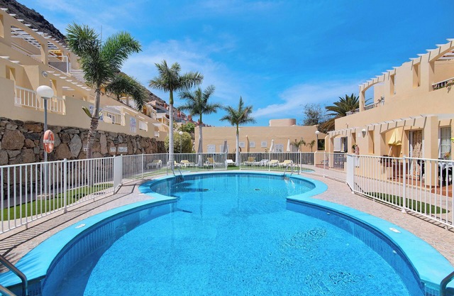 Ferienwohnung 'Mangueros Suite 18 Puerto de Mogán' mit Bergblick und Gemeinschaftspool