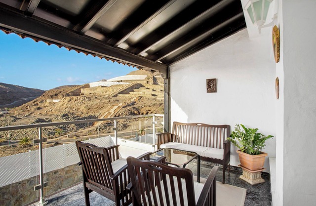 Ferienwohnung 'Casa Los Caideros' mit Meerblick, Gemeinschaftspool und WLAN
