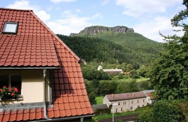 Ferienwohnung für 4 Personen 38 m² mit Blick zum Lilienstein