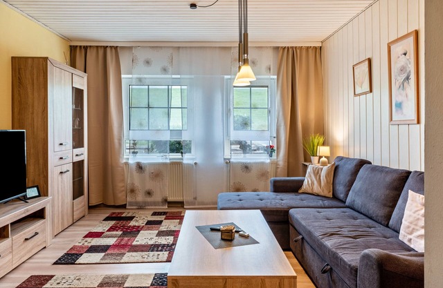 Ferienwohnung "Günthers Deichstube" mit Gemeinschaftsterrasse