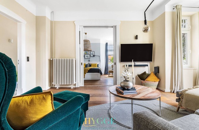 Ferienwohnung Kappeln EG mit 2 Schlafzimmer+Garten+Sauna - Villa Hygge -