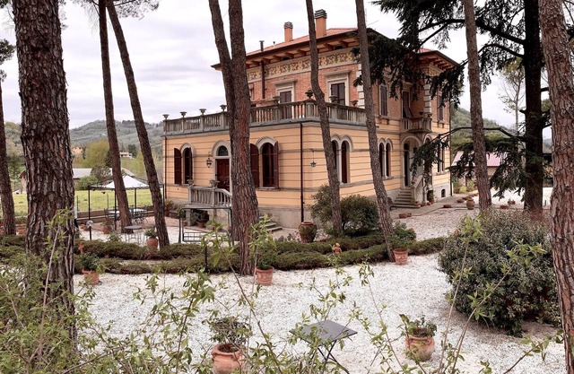 Ferienwohnung La Dimora del Musicista mit Bergblick, WLAN und Garten