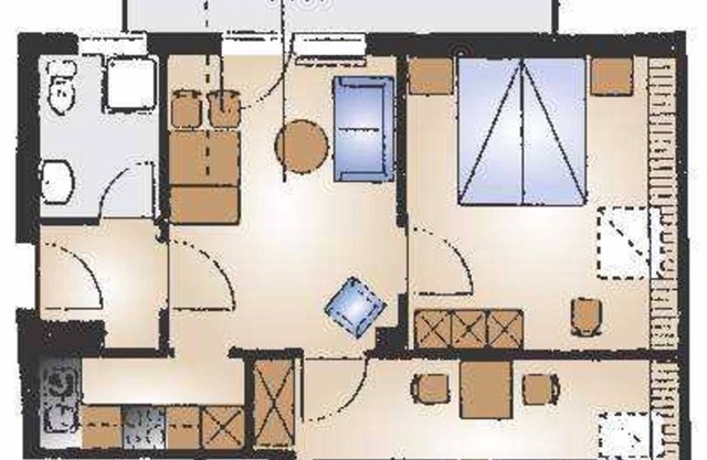 Ferienwohnung Sonnenblume - Garni Hotel & Ferienwohnungen Seeschlößchen