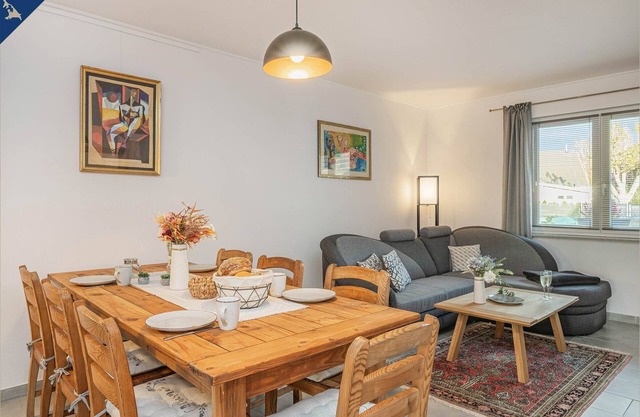 Ferienwohnung mit Terrasse, ideal für Familien und Haustiere