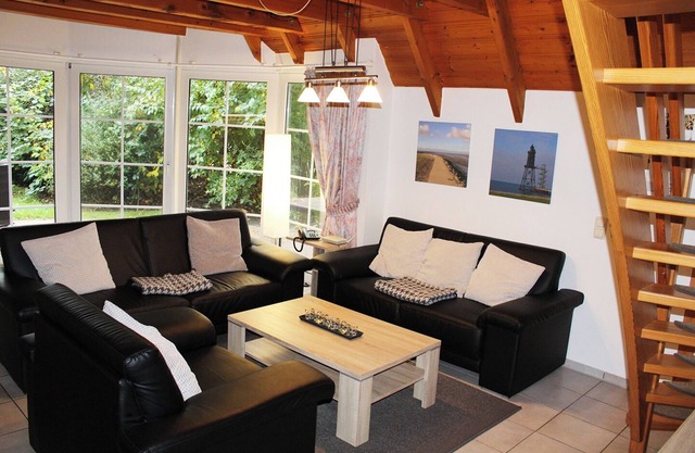 Ferienhaus Knechtsand 26. An Strand und Kutterhafen.