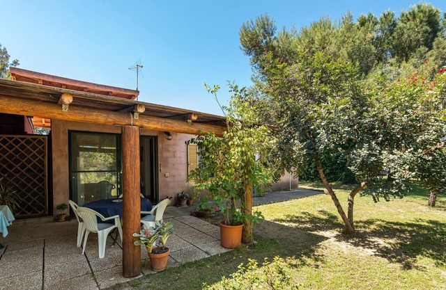 Ferienhaus "Appartamentino Angela" nahe dem Strand von Costa Rei mit WLAN, Klimaanlage, Garten und Terrasse; Parkplatz vorhanden