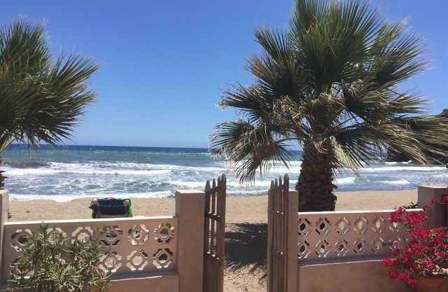 Ferienhaus Strandhaus in Puntas de Calnegre mit WLAN, Garten und Terrasse