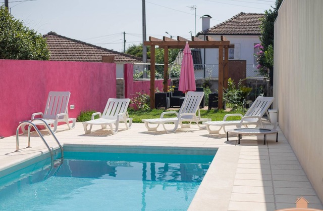 Ferienhaus Casa das Tias mit Bergblick, Pool und WLAN