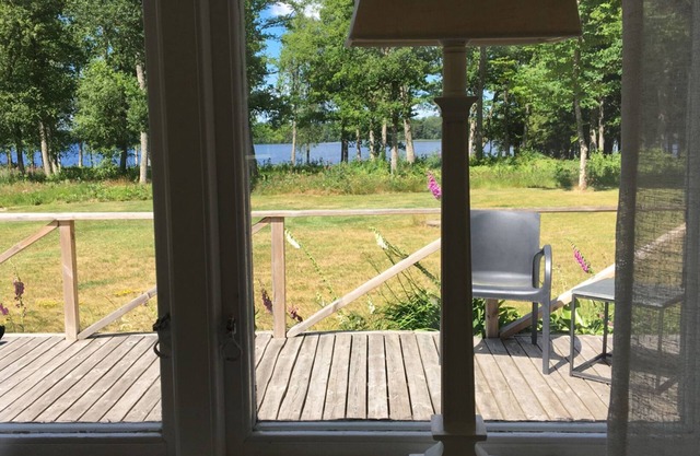 Ferienhaus direkt am See Kösen
