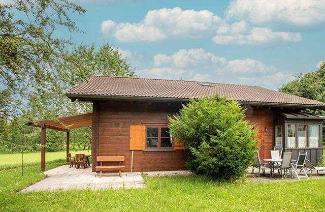 Ferienhaus im Feriendorf Reichenbach (B12) - Modernes Holzhaus mit gemütlicher