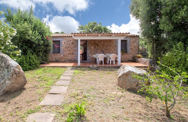 Ferienhaus „La casa vista isola“ mit Meerblick, Terrasse und Garten